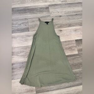 Forever 21 Sage Green Tank Top Dress